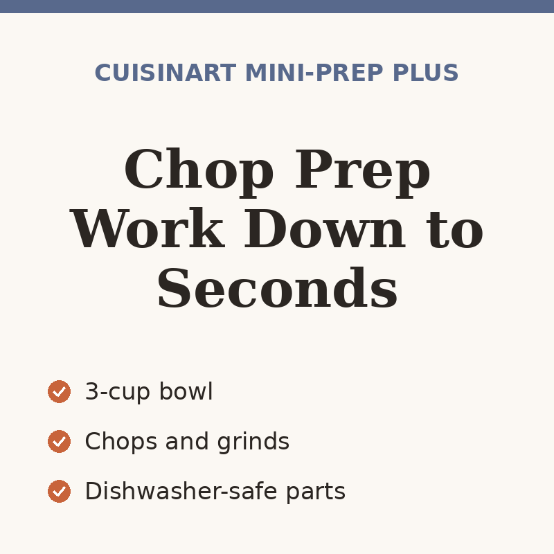 Cuisinart Mini-Prep Plus 3-Cup Food Processor