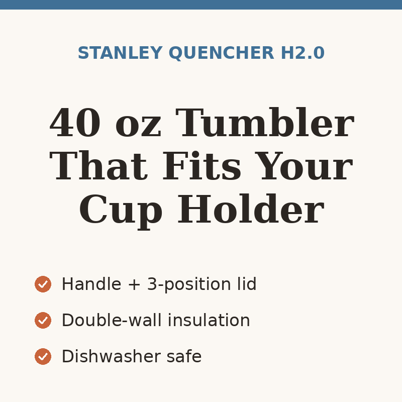STANLEY Quencher H2.0 FlowState Tumbler, 40 oz